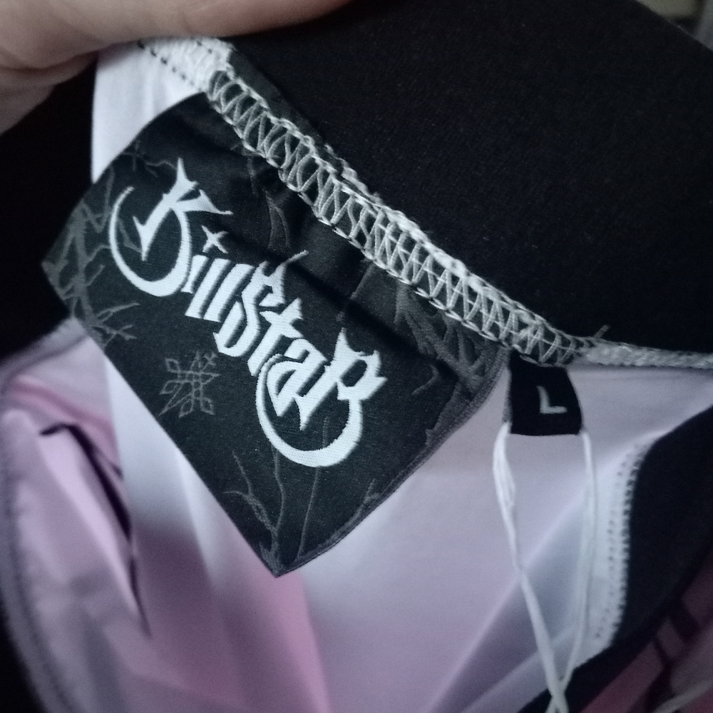 Sold Out! Killstar × Avril Lavigne collab sexy mesh bone garter skirt - Picture 4 of 4